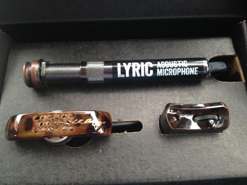 LR Baggs Lyric Acoustic Guitar Internal Microphone