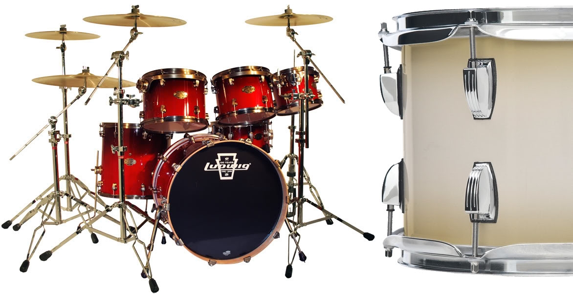 Новые барабаны. Ludwig lcep22rx Epic Series - комплект барабанов. Ludwig Epic Drums. Эпические барабаны. Ударная установка для перкуссиониста.