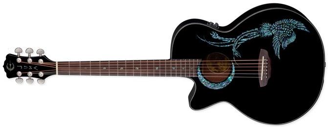 luna fauna phoenix acoustic guitar