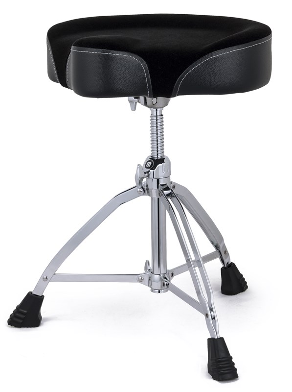 Mapex T865 Saddle Top Throne with Black Cloth Top