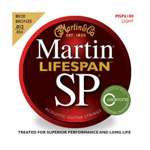 Martin MSP6100 Lifespan SP 80 20 Bronze Acoustic Light 12 54