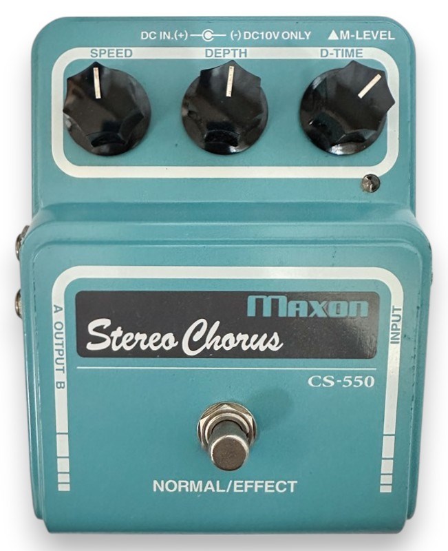 Maxon CS-550 Chorus Pedal, Second-Hand Effects Pedal