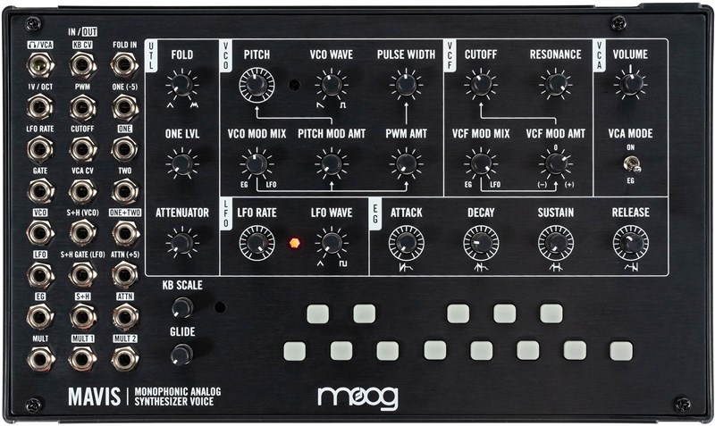 Moog Mavis Monophonic Semi-Modular Analog Synthesizer 