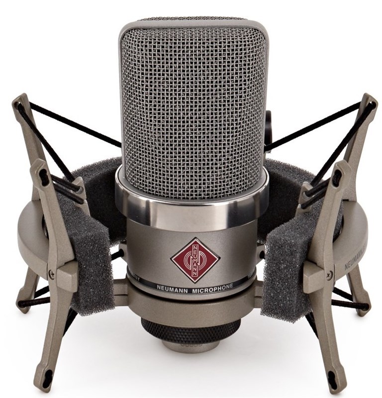 Neumann TLM 102 Microphone Studio Set, Nickel