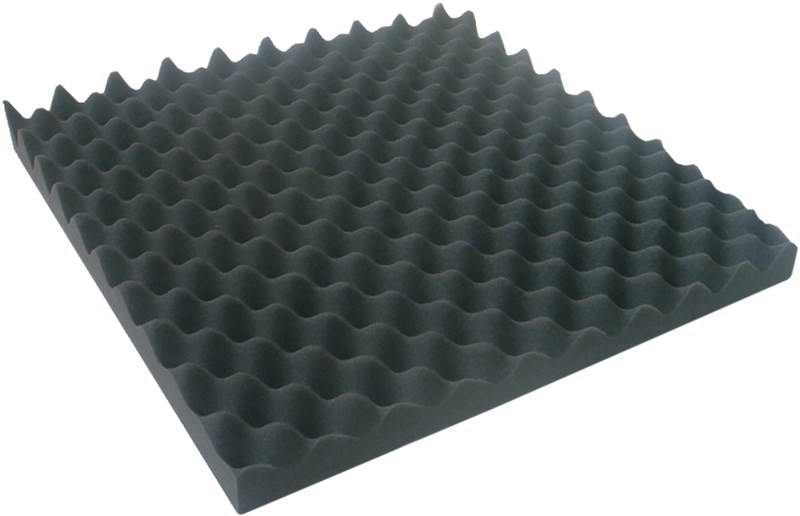 New Jersey Sound NJS190B Acoustic Foam Tiles, Black