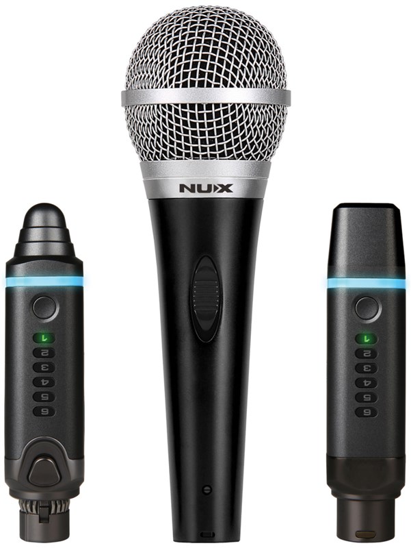 NUX B-3 Plus Mic Bundle Wireless Microphone System, 2.4GHz