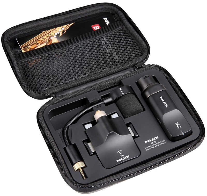 NUX B-6 Wireless Saxophone System, 2.4Ghz