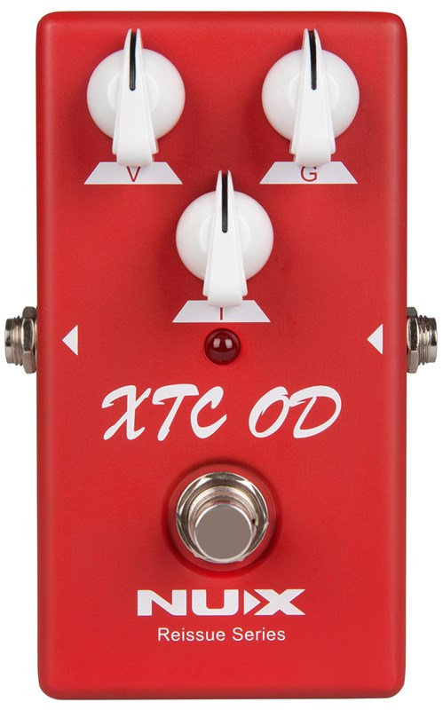 NU-X Reissue XTC Overdrive Pedal Effects Pedal