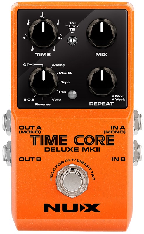 NU-X Time Core Deluxe mkII Digital Delay Pedal Effects Pedal