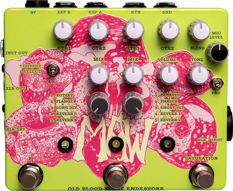 Old Blood Noise MAW Vocal Effects Pedal, B-Stock