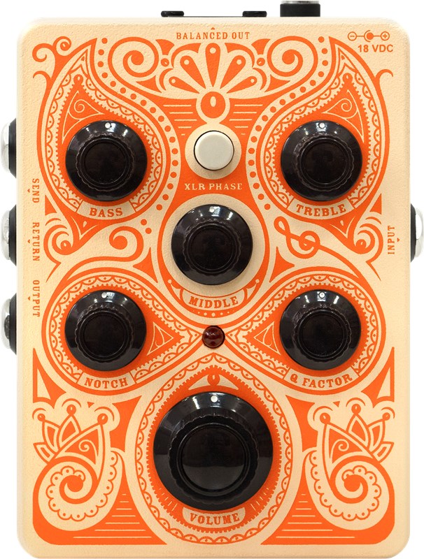 Orange Acoustic Preamp Pedal