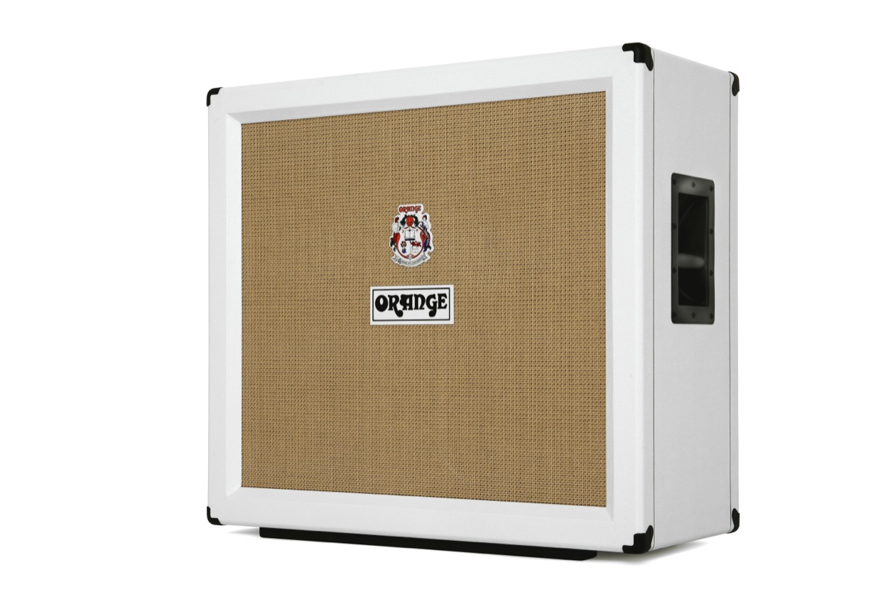 white guitar cabinet