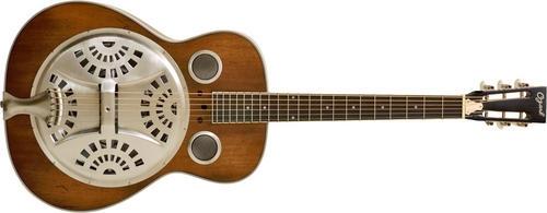 Ozark 3515DD Deluxe Wooden Spider Resonator with Distressed Finish
