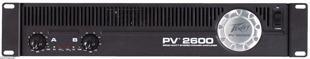 peavey pv 2600 power amp