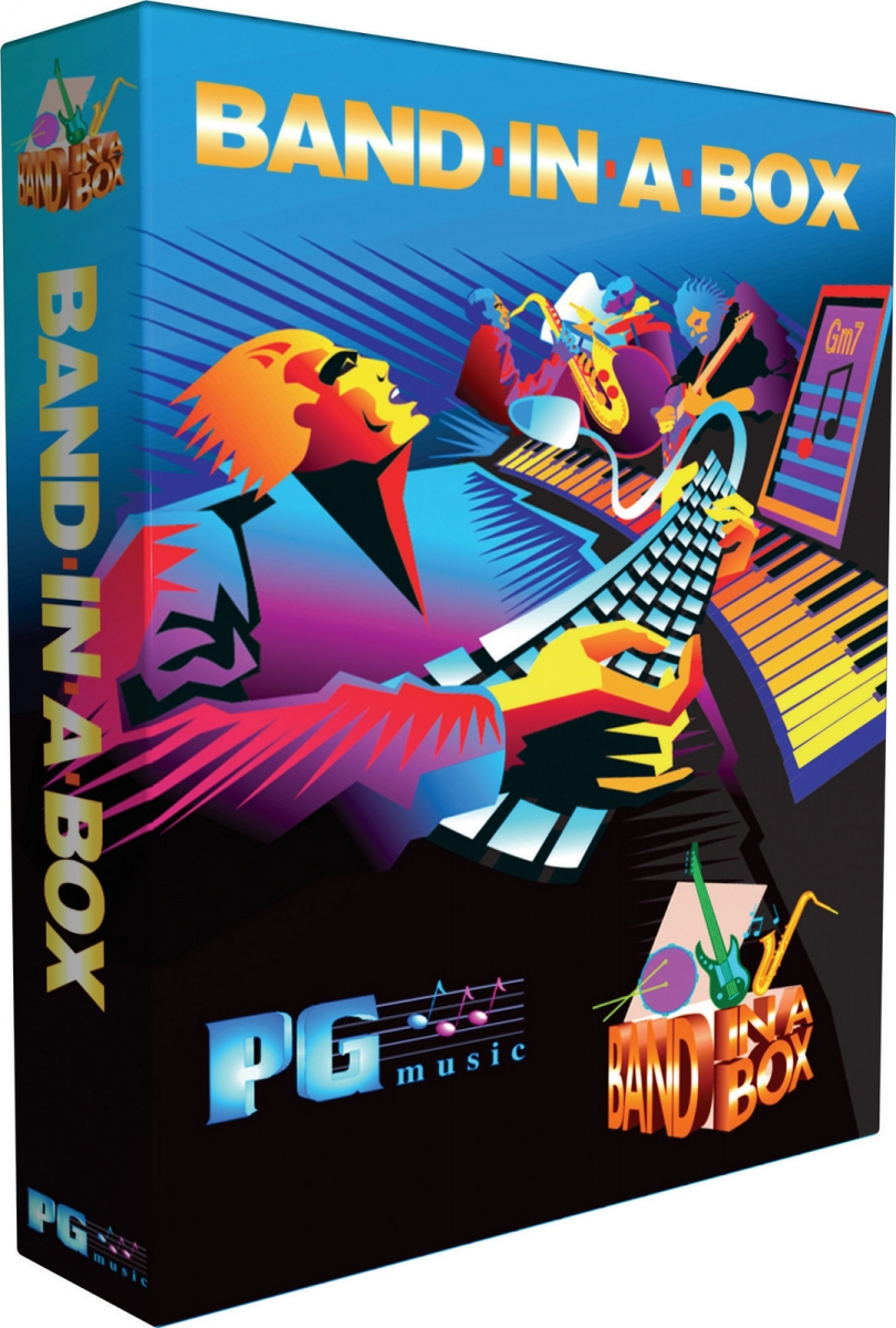 PG Music Band in a box 2009 PC Version 5pk