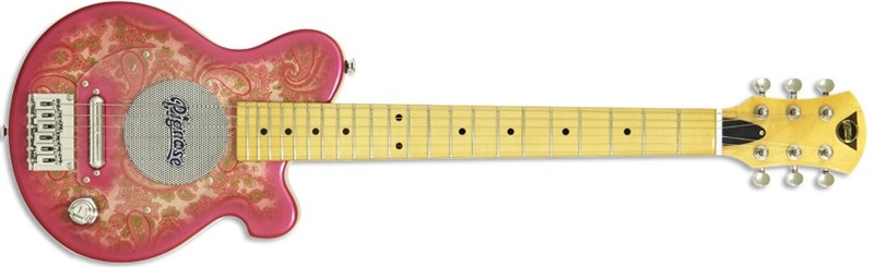 Pignose PGG-200PL Travel Guitar, Pink Paisley