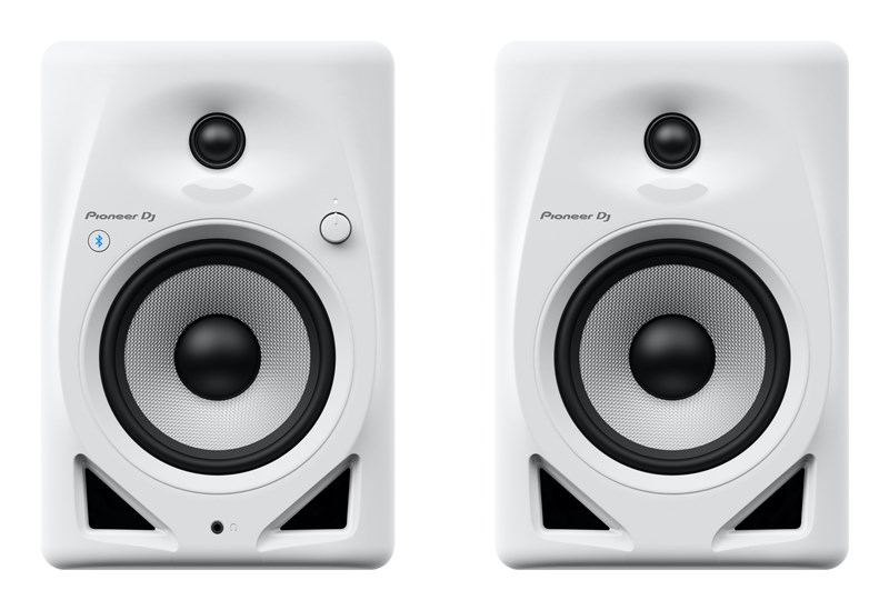 Pioneer DJ DM-50D-BT Active Bluetooth Monitors, White