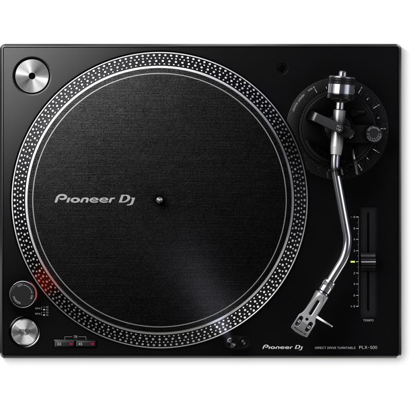 Pioneer DJ PLX-500 Direct Drive Turntable, Black