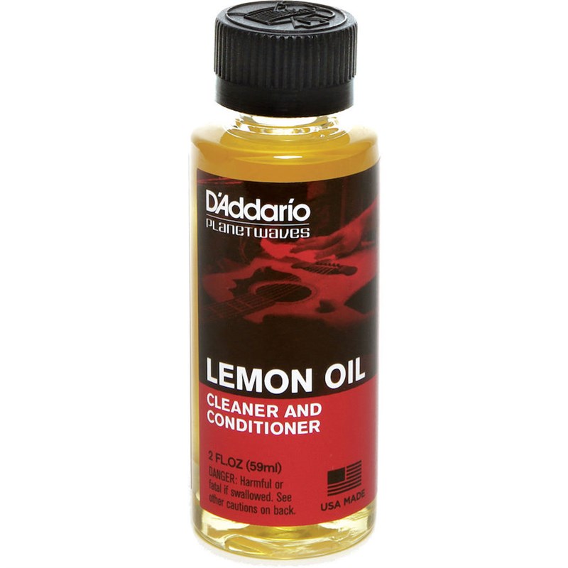 D'Addario PW-LMN Lemon Oil, 59ml/2oz