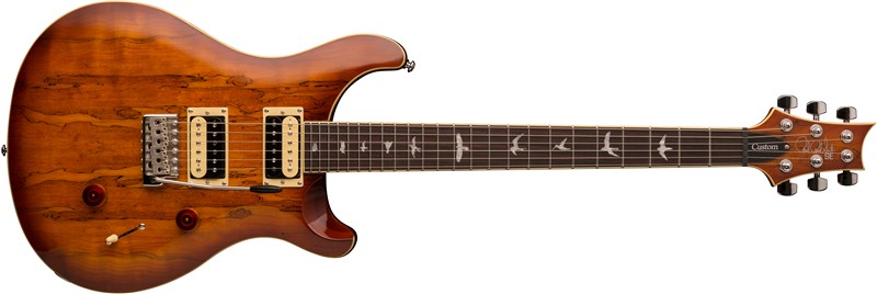 PRS SE Custom 24 Exotic, Spalted Maple, Vintage Sunburst