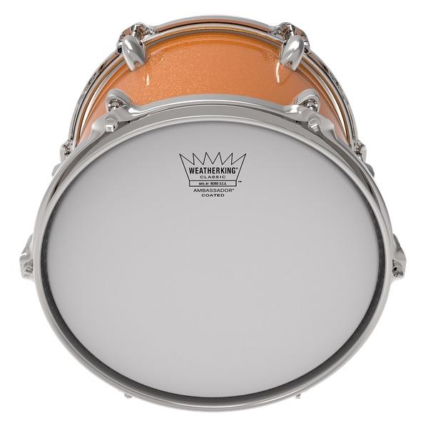 Remo Ambassador Coated Classic Fit Drum Head,13in  