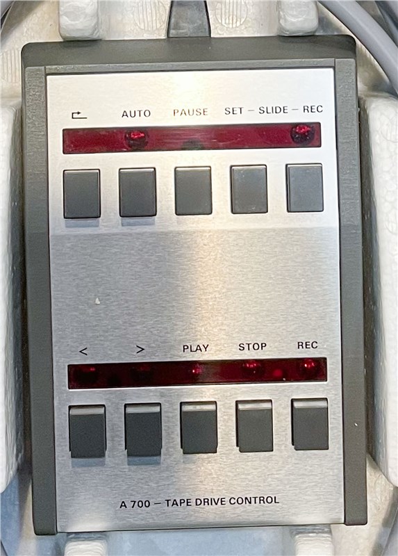 Revox A700 Tape Drive Control/Remote Control, Second-Hand