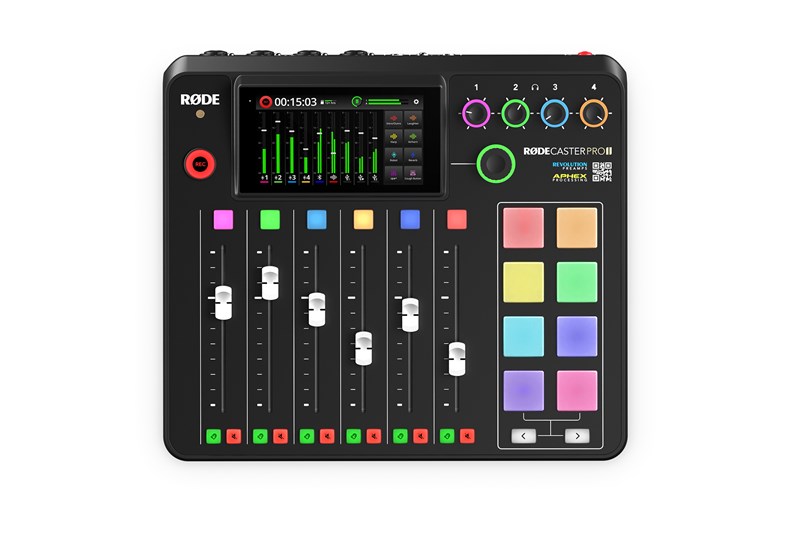 Rode Rodecaster Pro II Podcast Recording Console