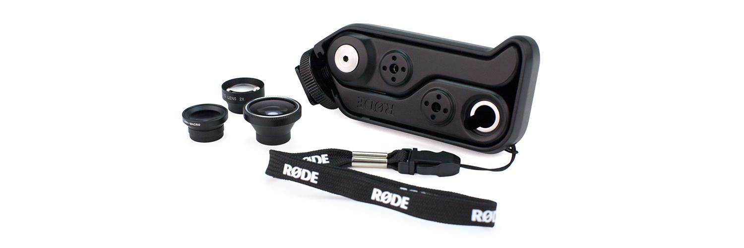 Rode RODEGrip+ Multi-Purpose Mount and Lens Kit for iPhone 4 Microphone