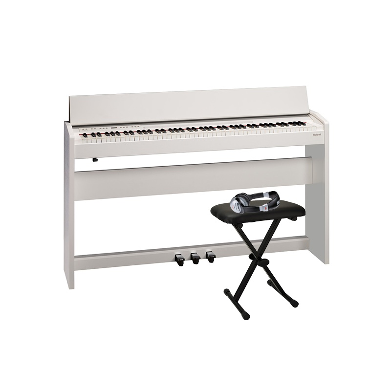 meaning election the wind is strong Roland F130R Digital Piano (White) with Keyboard Bench and Headphones