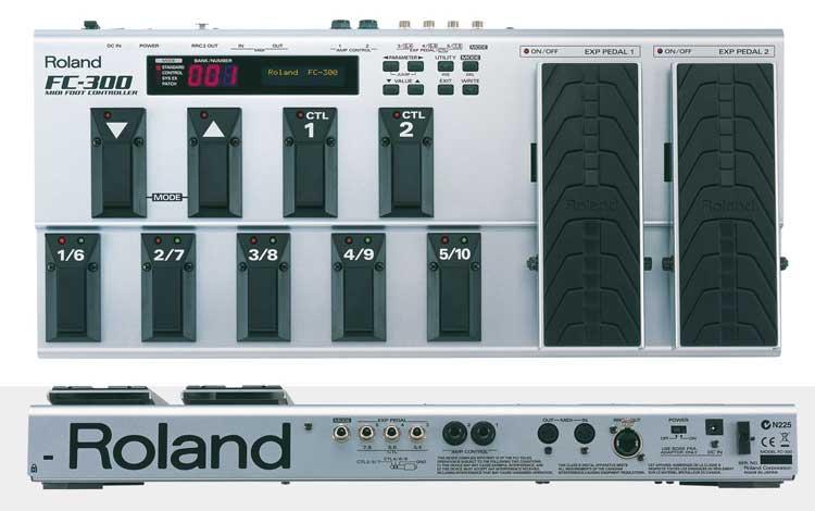 Roland FC 300 Midi Foot Controller/Footswitch