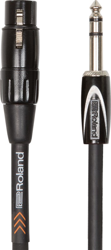 Roland RCC-5-TRXF Black Female XLR to Jack Cable, 5ft/1.5m