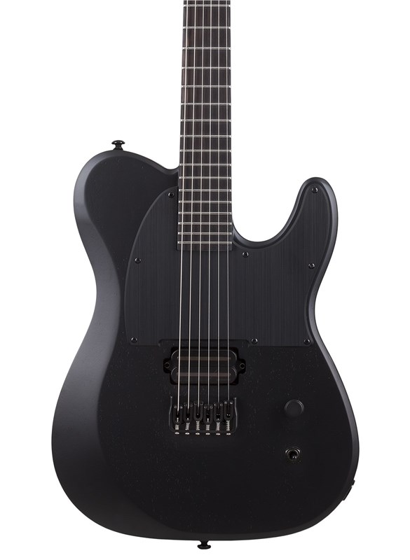 Schecter PT Black Ops, Fishman Fluence, Black Electric Guitar