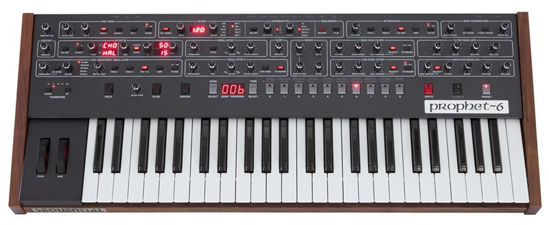 Sequential Prophet-6 Synthesizer Keyboard, Ex-Display