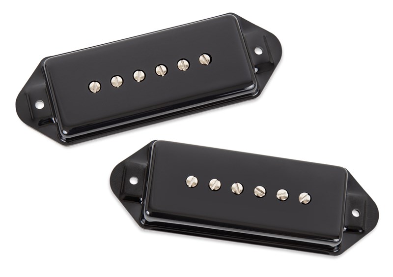 Seymour Duncan P90 Silencer Hot Dogear Set, Black | GAK