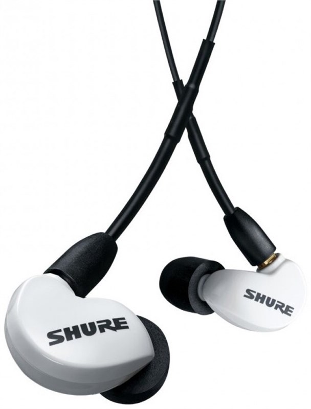 Shure AONIC 215 Sound Isolating Earphones, White