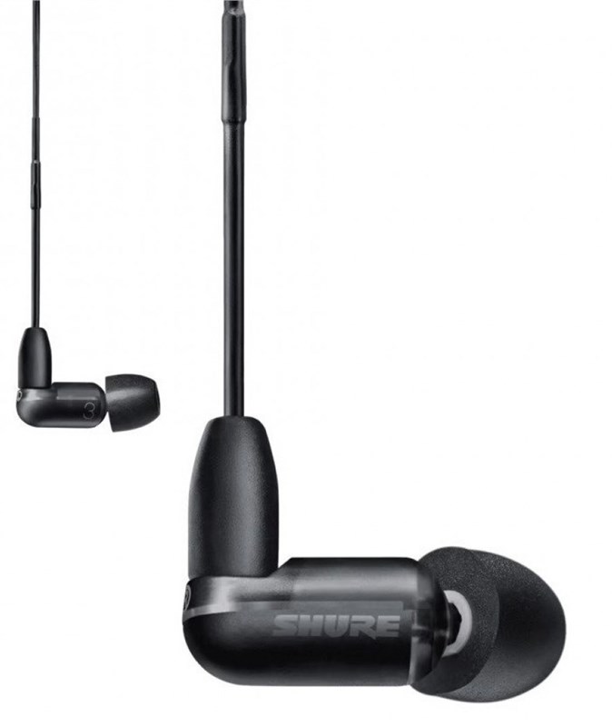 Shure AONIC 3 Wired Sound Isolating Earphones, Black