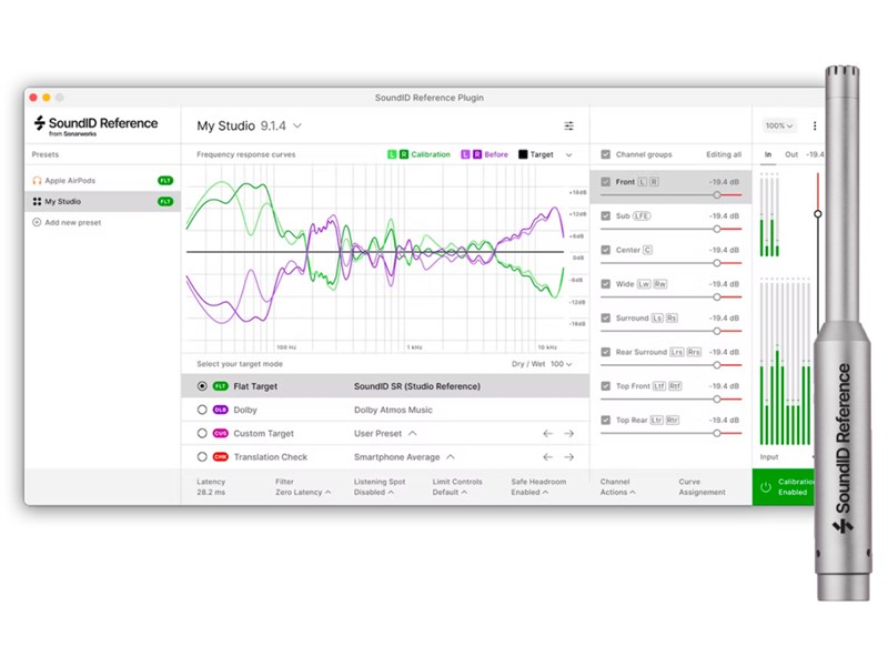 Sonarworks SoundID Reference Multichannel, Boxed Edition with Microphone