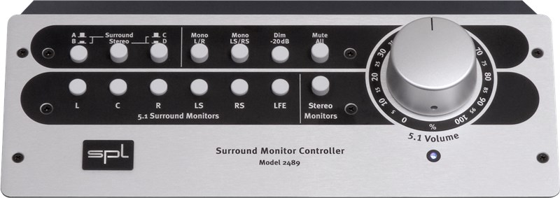SPL SMC Stereo and 5.1 Surround Monitor Controller