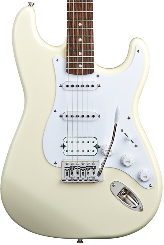 Squier Bullet with Tremolo HSS Arctic White | Stratocaster