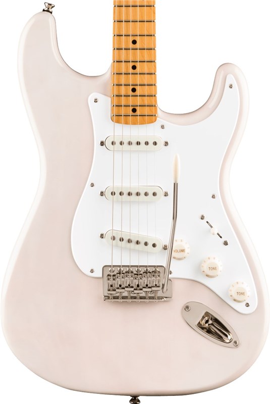 Squier Classic Vibe '50s Stratocaster, Maple, White Blonde