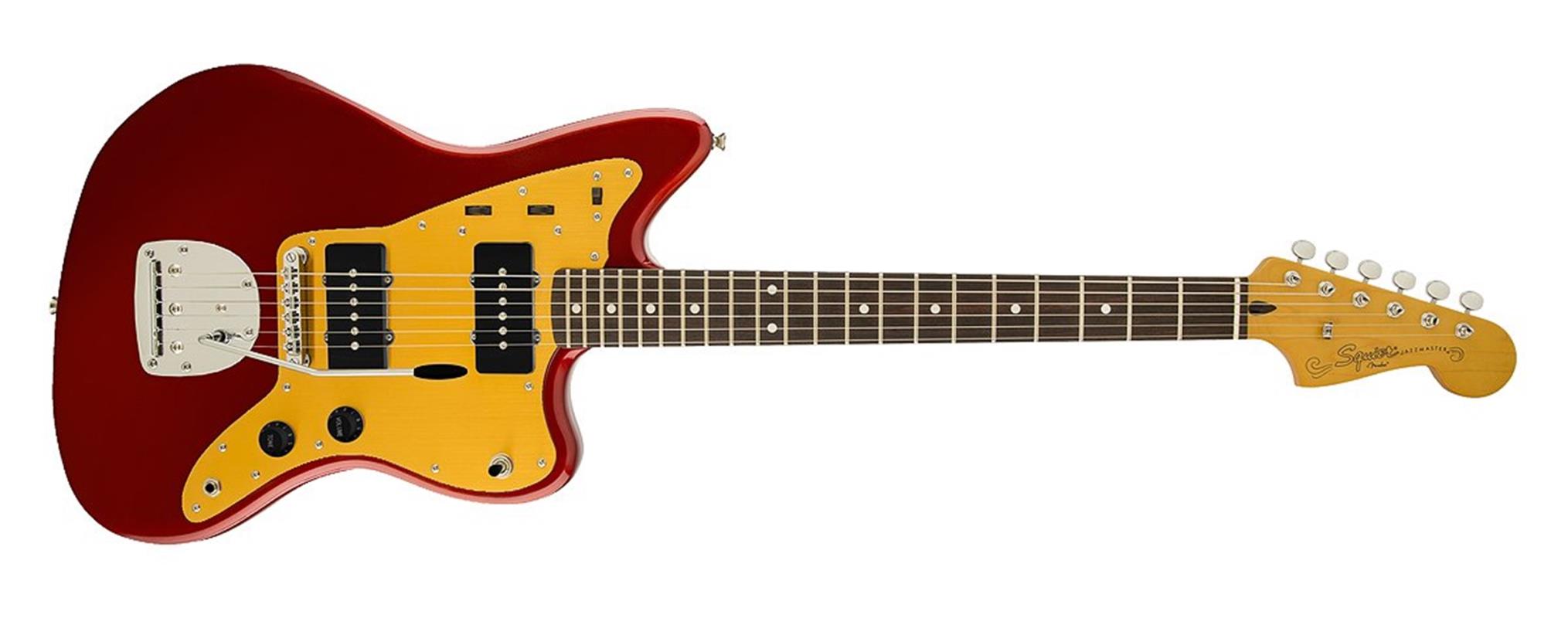 Red deals squier jazzmaster