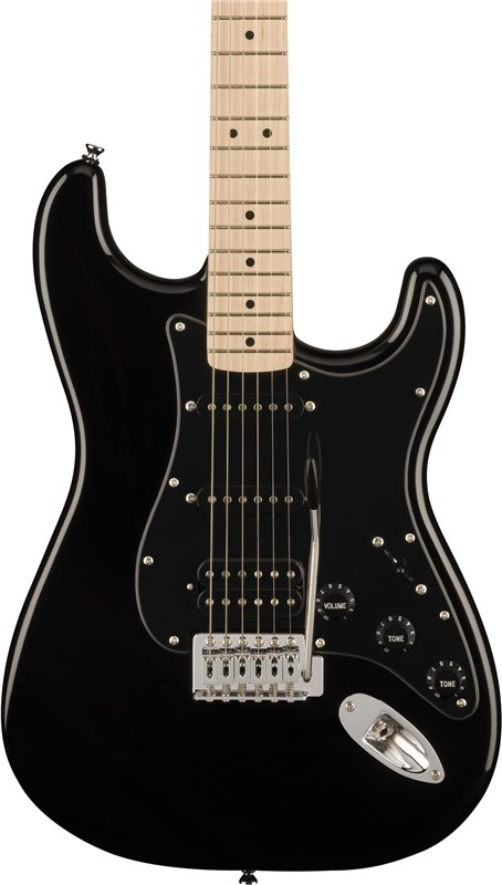 Squier Sonic Stratocaster HSS, Black | GAK