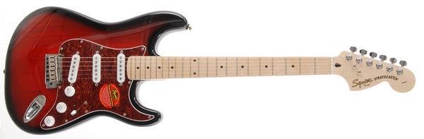 Squier Standard Stratocaster Maple, Antique Burst