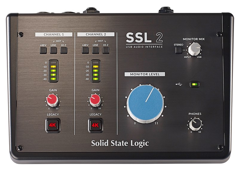 SSL 2 USB Audio Interface