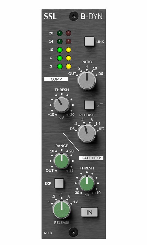 SSL 4000B Dynamics 500 Series Module