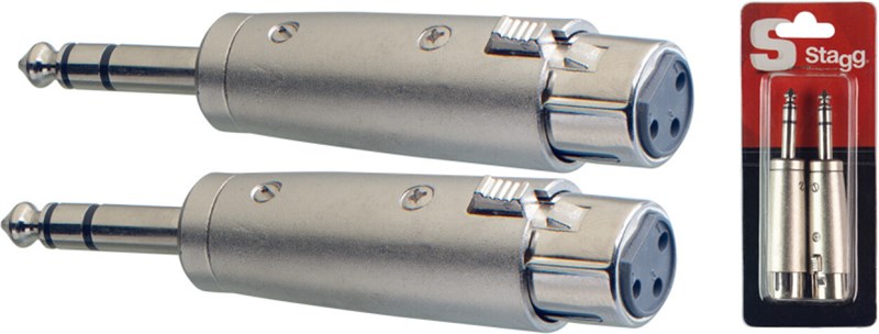 Stagg AC-XFPMSH Female XLR to Jack Adapter Cable