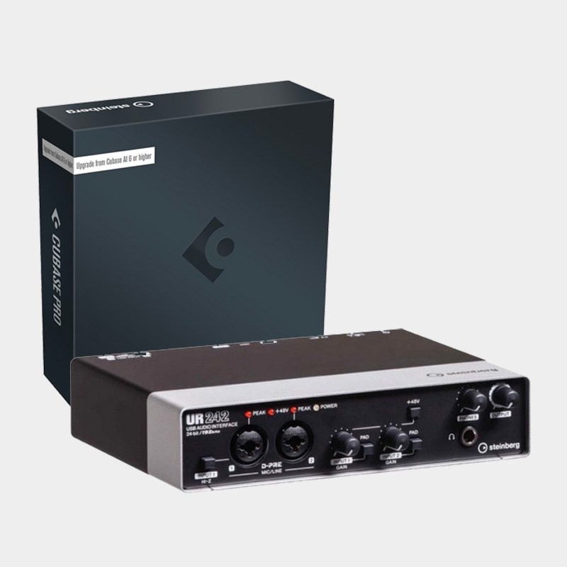 Steinberg UR242 Audio Interface Cubase Pro 11 | GAK