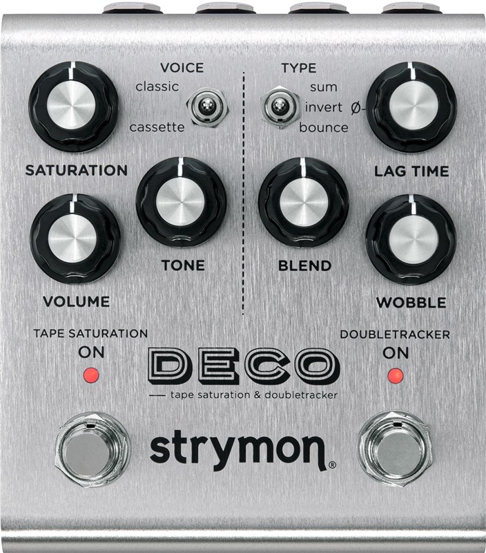 Strymon Deco V2 Tape Saturation and Doubletracker Pedal