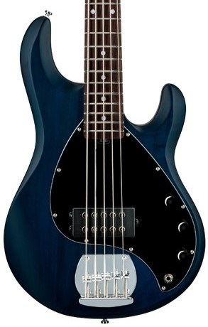 Sterling | RAY5 StingRay5 Sub Bass, Trans Blue Satin | GAK