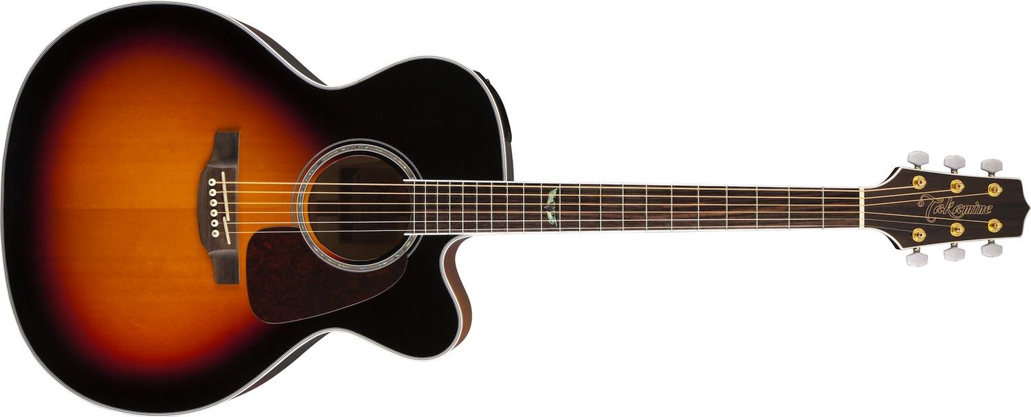 Takamine GJ72CE Jumbo Electro Acoustic, Brown Sunburst